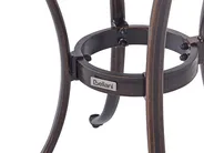 Bistro Set TRIORA/ANDALO Metall Braun_931819