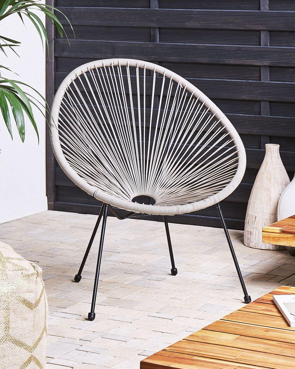 Hotel Kalinga Pier Rattan Dining Chair Mirage Noble House Wicker