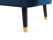 Sofa 3-Sitzer ALSVAG Samtstoff Marineblau_732222