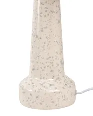 Table Lamp HUMUYA Ceramic Light Beige_1032845