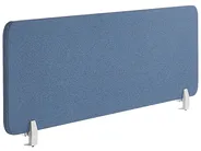 Desk Screen WALLY 120 x 40 cm Blue_1136291