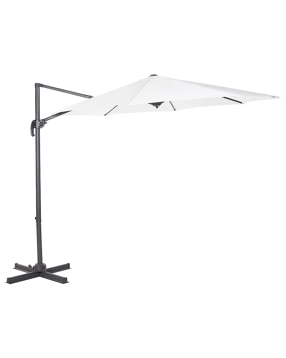 Ampelschirm 294 cm SAVONA Cremeweiß