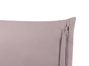 Dekokissen 2er Set LARKSPUR 45 x 45 cm Samtstoff Rosa Geometrisches Muster_838398