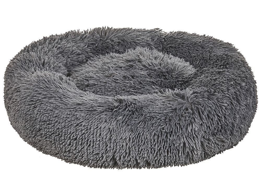 Tierbett KULU Webpelz Dunkelgrau