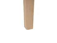 Extending Garden Dining Table TOSCANELLA 180/280 cm 100 cm Certified Acacia Wood Light Brown_1161875