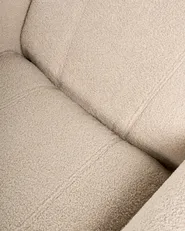 Fernsehsessel JAPET Bouclé Beige_1007268