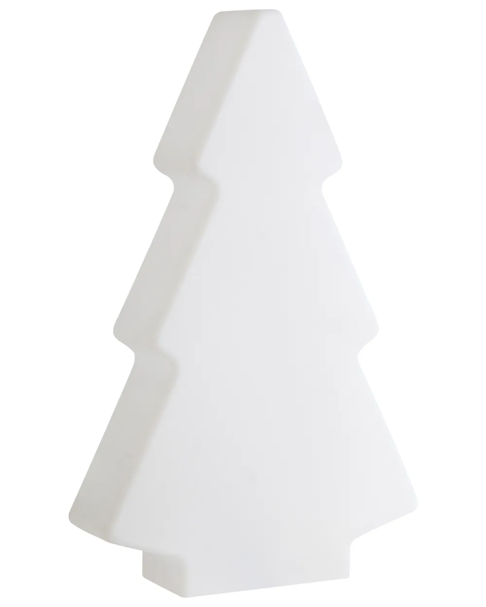 LED-Stehlampe für den Außenbereich FINNAN 83 cm Weihnachtsbaum Weiß