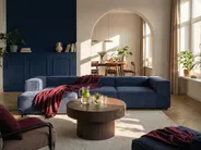 Modul Ecksofa 4-Sitzer ARDAL Cord Dunkelblau rechtsseitig_1048743