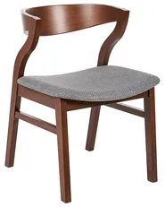 Set of 2 Dining Chairs MAROA Wood Light Grey_837237