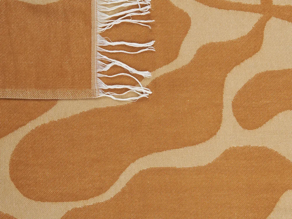Kuscheldecke BANGRE 130 x 170 cm Orange_834856