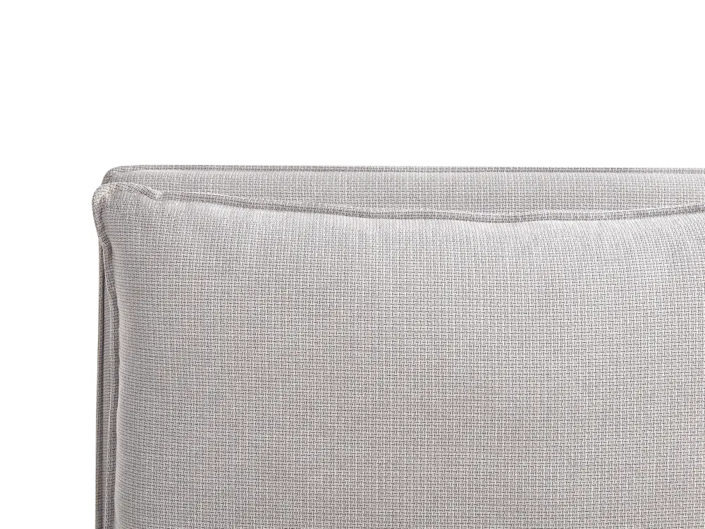 Bed Fabric BAJONNA 180 x 200 cm (EU Super King) Light Grey_1007209