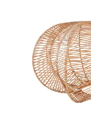 Hängeleuchte KIBI Rattan Naturfarben_913732