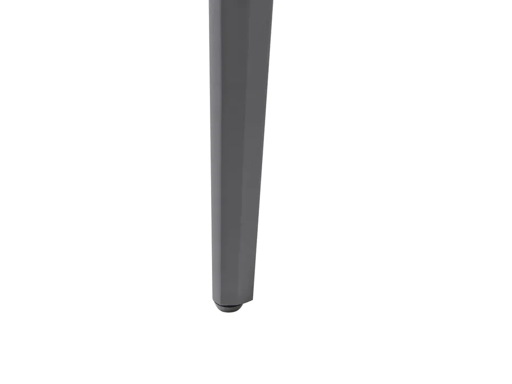 Gartentisch SOVARETO 180 cm 90 cm Steinoptik Dunkelgrau_1008439