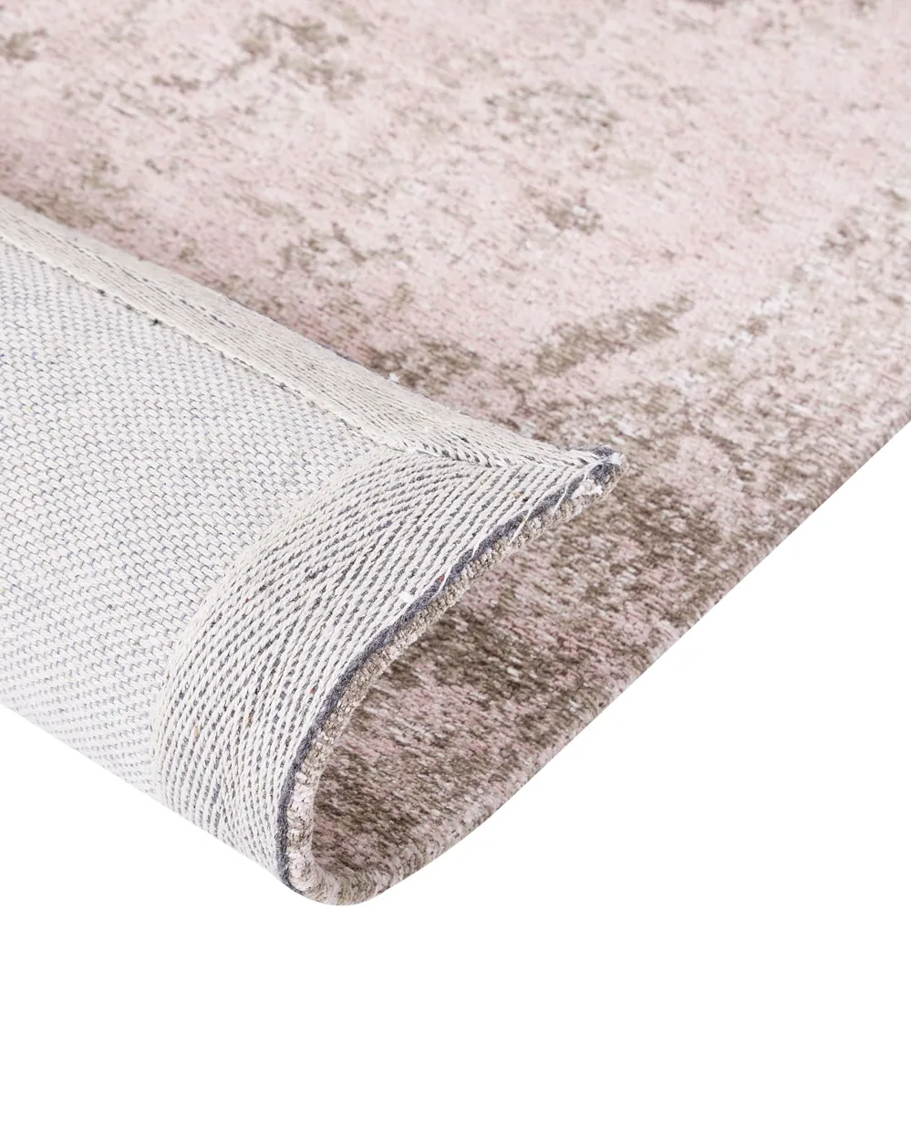 Rug MATARIM Pink 80 x 150 cm Cotton_852536