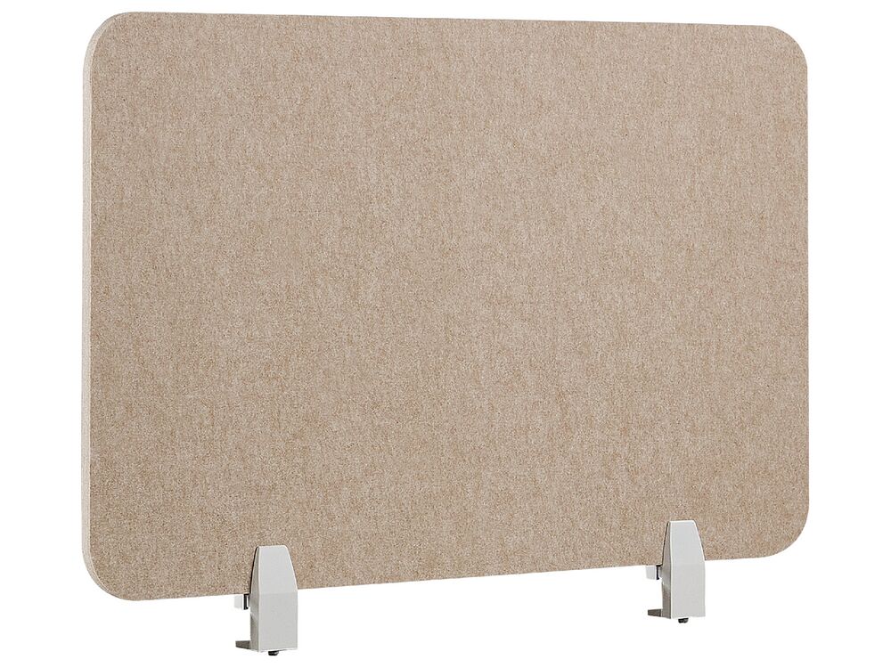 Desk Screen SPLIT 80 x 50 cm Beige