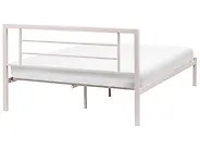 Bed Metaal CUSSET 120 x 200 cm Lichtbeige_1162058