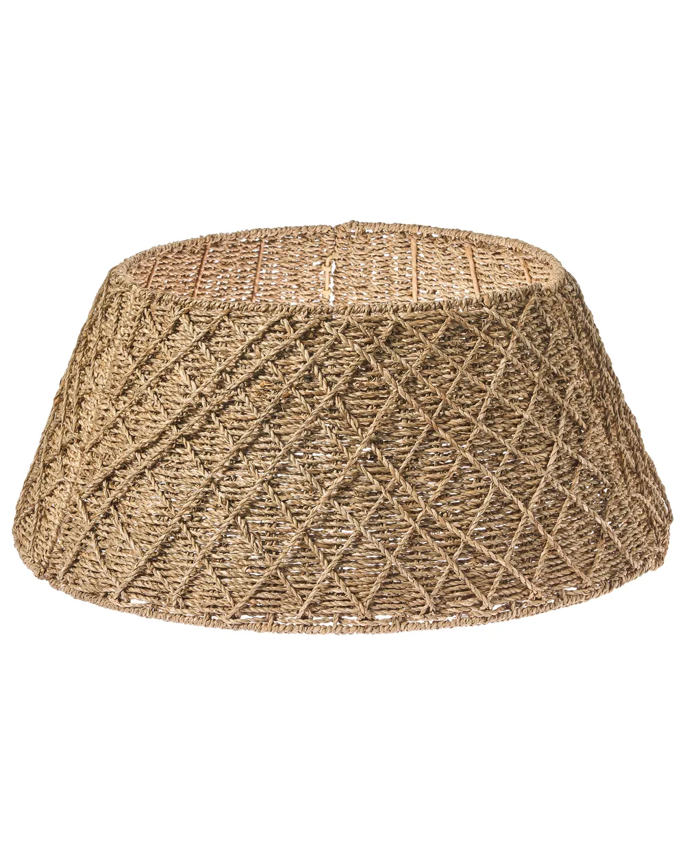 Weihnachtsbaumkragen VUOTSO 62 cm Seegras Naturfarben