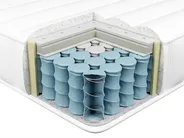 Matelas à ressorts ensachés en latex LATEX HYBRID 7 PLUS H3/4 Ferme 160 x 200 cm_1006660