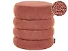 Pouf SUMPTER Bouclé Goldbraun