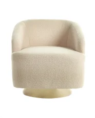 Armchair LAVIK Boucle Beige_952196