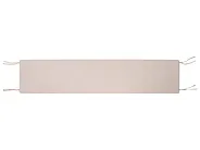 Gartenbank mit Auflage TUSCANIA 160 cm Eukalyptusholz Beige_1119214