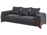 Sofa Set 6-Sitzer VINLIDEN Schwarz_1048224