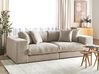 Sofa 3-Sitzer GLORVIKA II Stoff Taupe