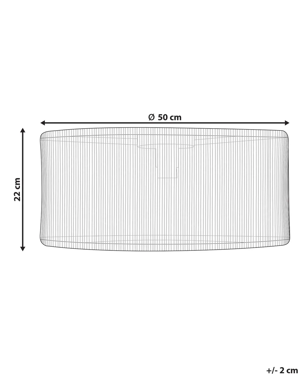 Ceiling Lamp SEWA Jute Natural_930172