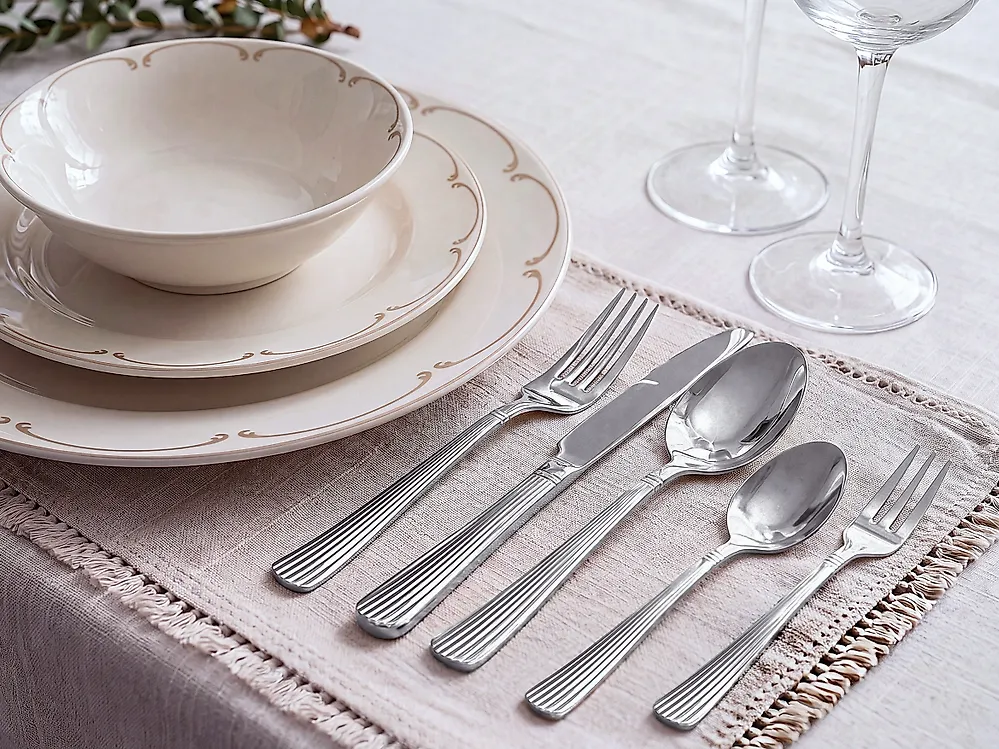 Besteckset 30-teilig TROFIE Silber