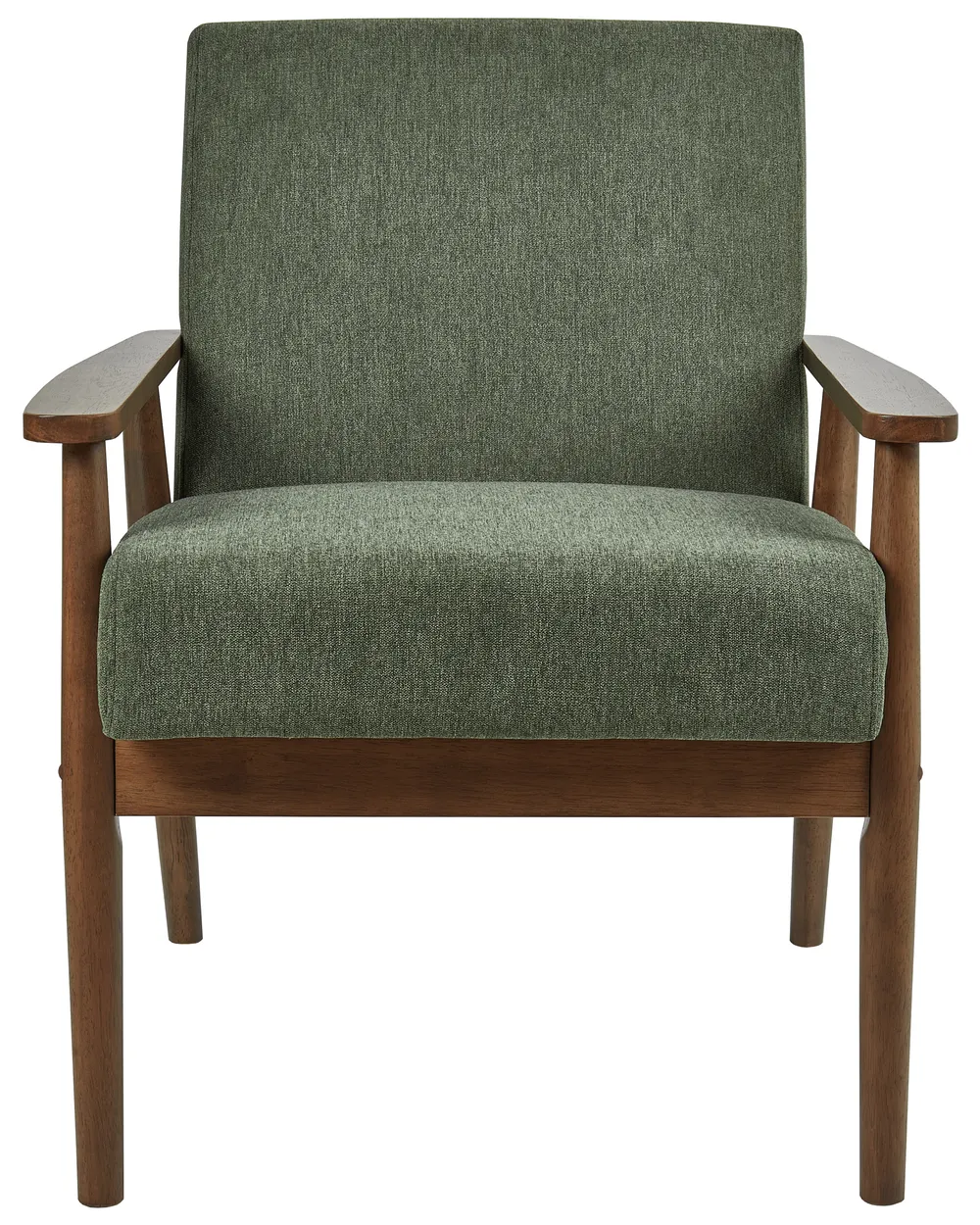 Armchair ESRUM Fabric Dark Brown/ Green_943399