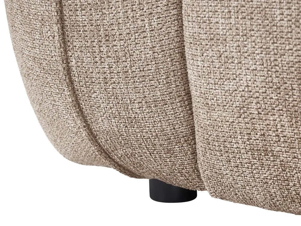 Sofa 3-Sitzer NESS Stoff Taupe_1072446
