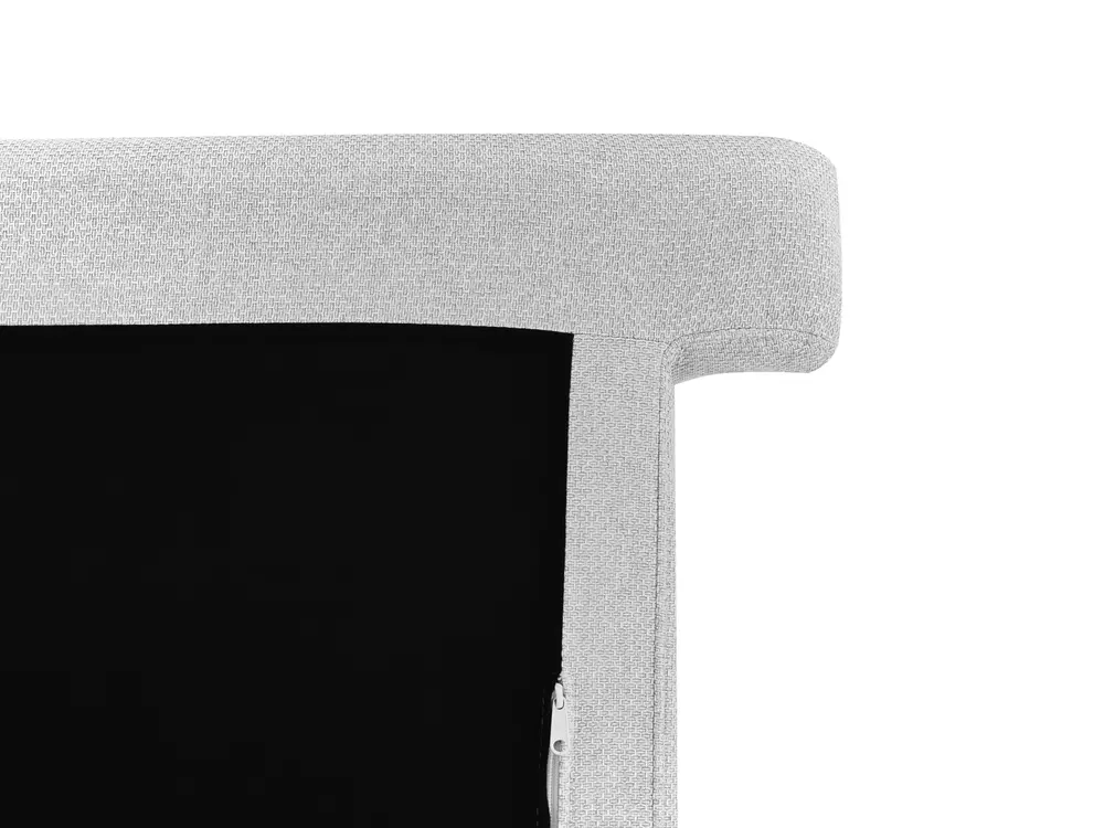 Rechtsseitige Chaiselongue SIEVOZ Stoff Hellgrau_978693