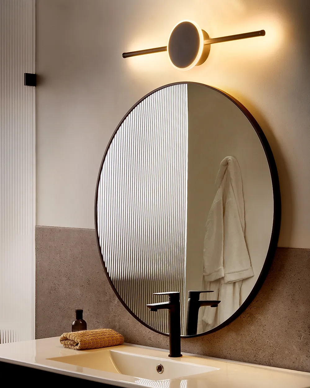 Picture and Mirror LED Light OTHAIN Metal Black_1184858