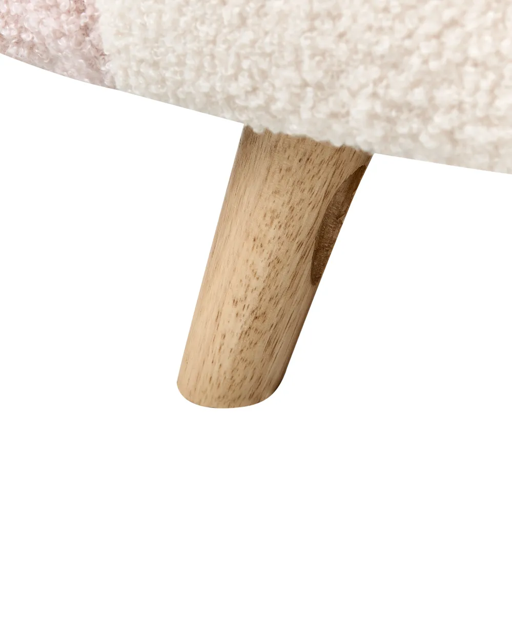 Kindersessel Regenbogen OMBO Bouclé Pastellrosa_977424