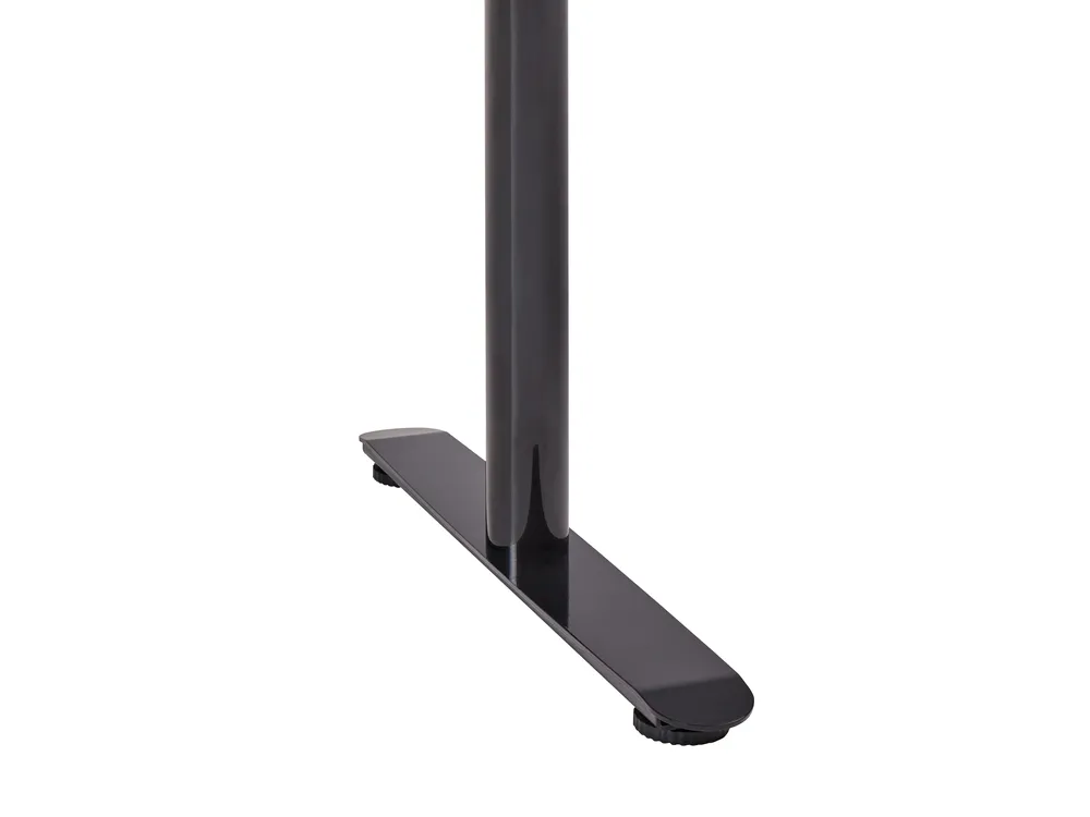 Schreibtisch elektrisch höhenverstellbar DESTINAS 180 cm 72 cm Schwarz / Hellbraun_1000492