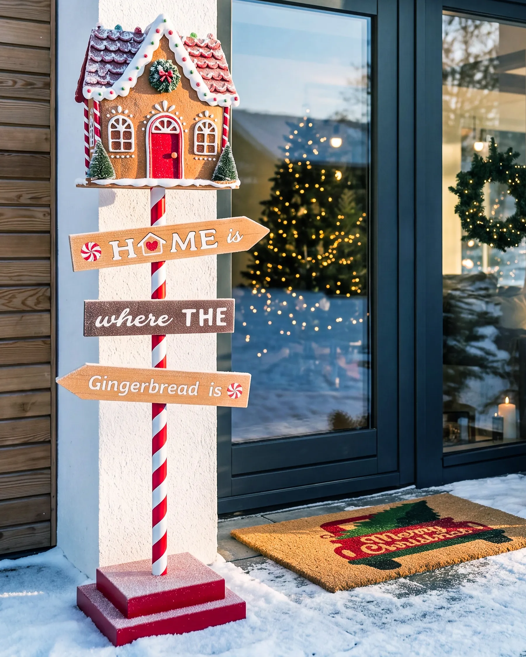 Christmas Decoration ISOJOKI 107 cm Signpost Multicolour_1173530