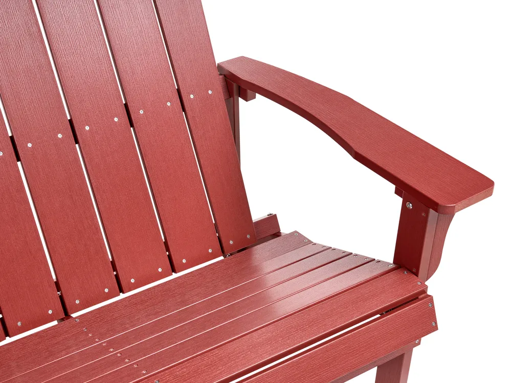 Gartenbank ADIRONDACK 125 cm Rot_1011805