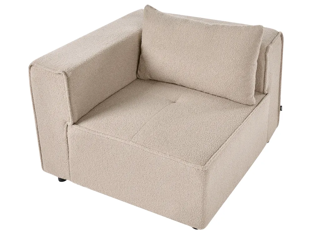 Modulsofa 2-Sitzer AXEBO Bouclé Beige_1076064