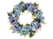 Dekokranz GALDAR 50 cm Blau_798287