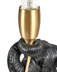 Tischlampe Elefant FORTUNA Schwarz_1004063