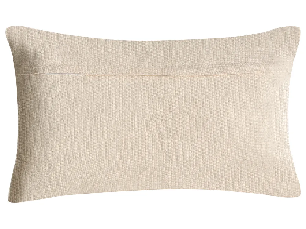 Set of 2 Decorative Cushions ANISOPTERA 30 x 50 cm 45 x 45 cm Cotton Green Solid_1039147