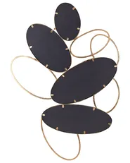 Wandspiegel DECIZE 113 cm 77 cm Metall Gold_900146