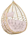 Hängesessel ARSITA Polyrattan Naturfarben