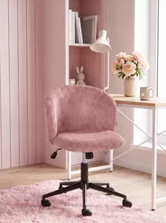 Bürostuhl MILES Cord Rosa_1101652