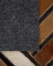 Rug TEKIR Brown 160 x 230 cm Leather_764742