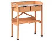 Pflanztisch RAVANUSA 77 cm 89 cm Tannenholz Hellbraun_1029669