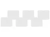 Set of 6 Garden Chair Cushions TOLVE 39 x 31 cm Off-White