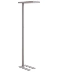 LED Stehlampe TAURUS mit Dimmer Metall Silber_869675