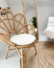 Pfauenstühle 2er Set FLORENTINE Rattan Naturfarben_1005218