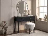 Pouf ARCHIE Kunstleinen Grau_991200
